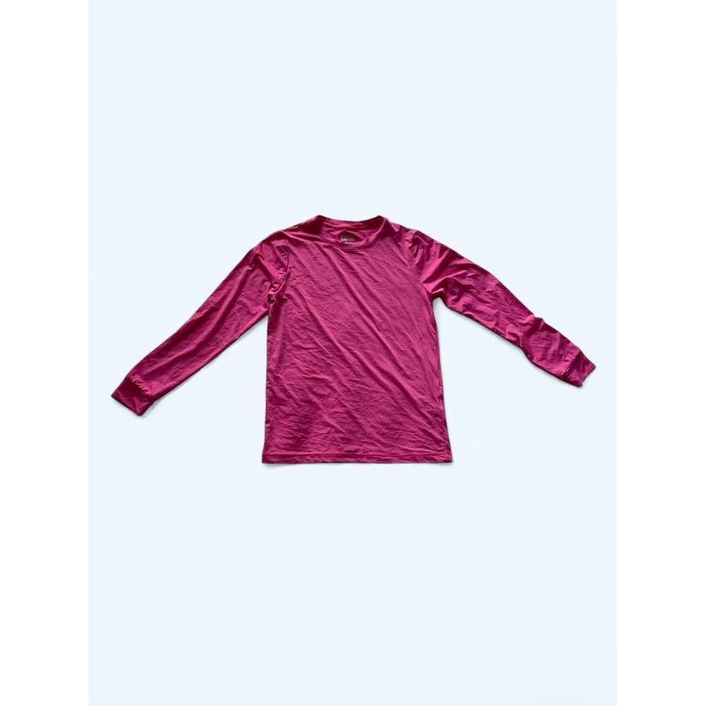 32 Degrees Cool Kids Pink Long‎ Sleeve Base Layer Shirt Size Medium M Activewear